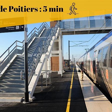 Le Duplex By Goodbnb - Proche Gare - 15Min Futuroscope ポアティエ エクステリア 写真